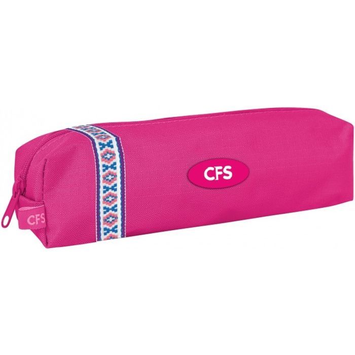 Пенал Cool For School School Vyshyvanka Classic 1 відділення Рожевий (CF85545)