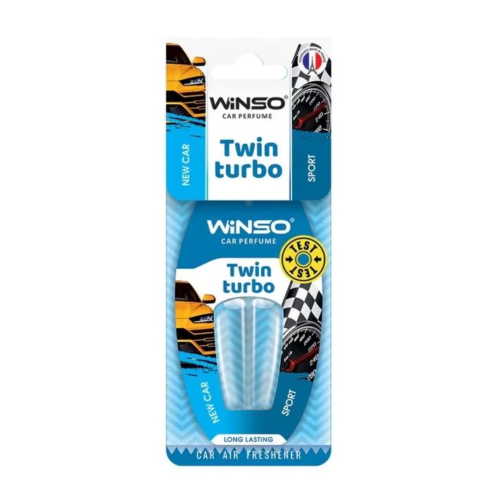 Ароматизатор для автомобіля WINSO Twin Turbo - New Car & Sport (538370)