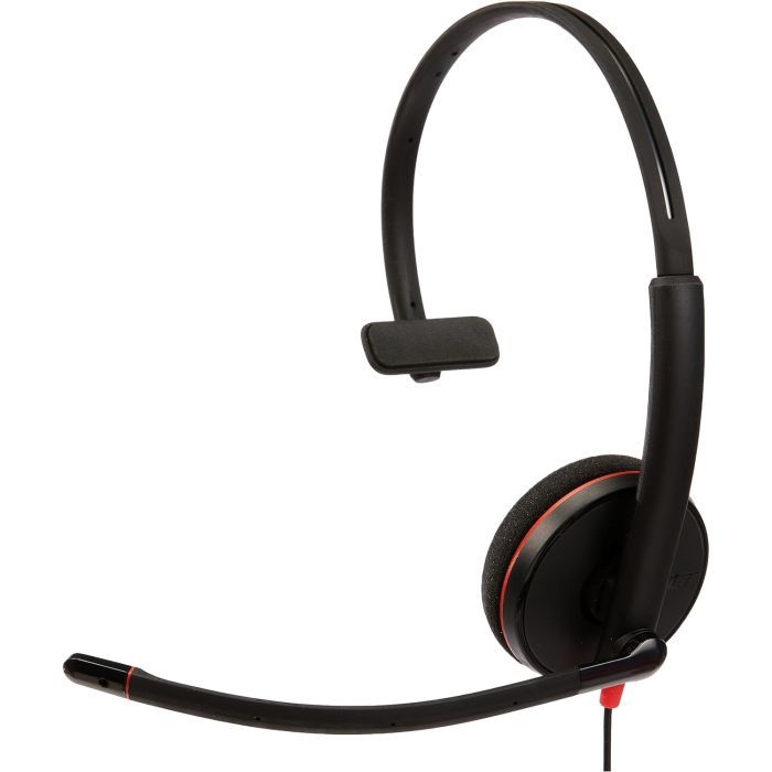 Навушники Poly BlackWire C3210 USB-C HS Mono (8X214AA) зображення 2