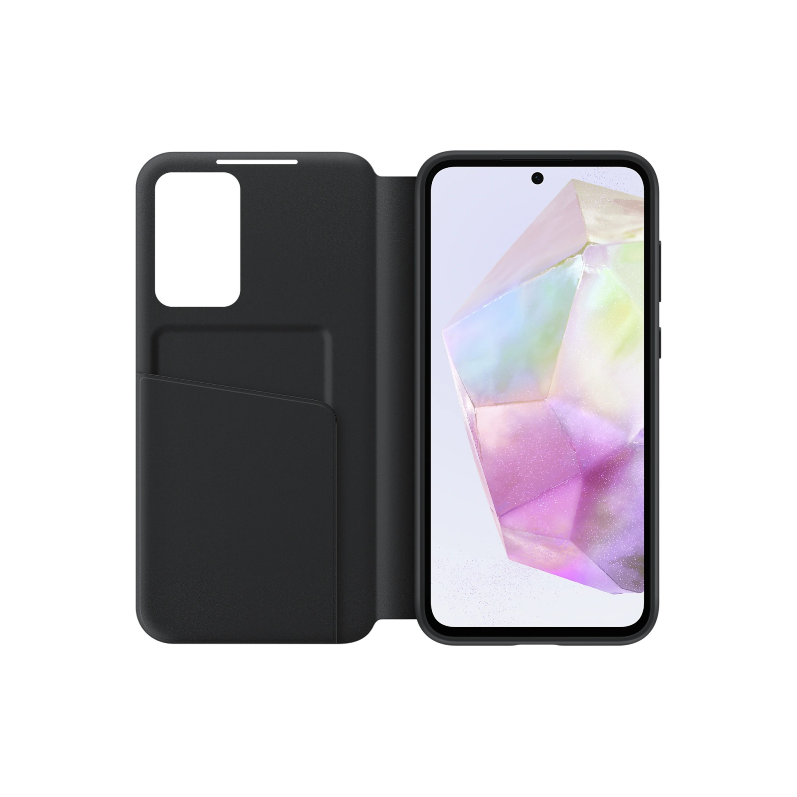 Чохол до мобільного телефона Samsung Galaxy A35 (A356) Smart View Wallet Case Black (EF-ZA356CBEGWW) зображення 4