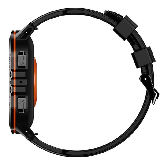 Смарт-часы OUKITEL BT20 Black-orange (6931940742177) изображение 4