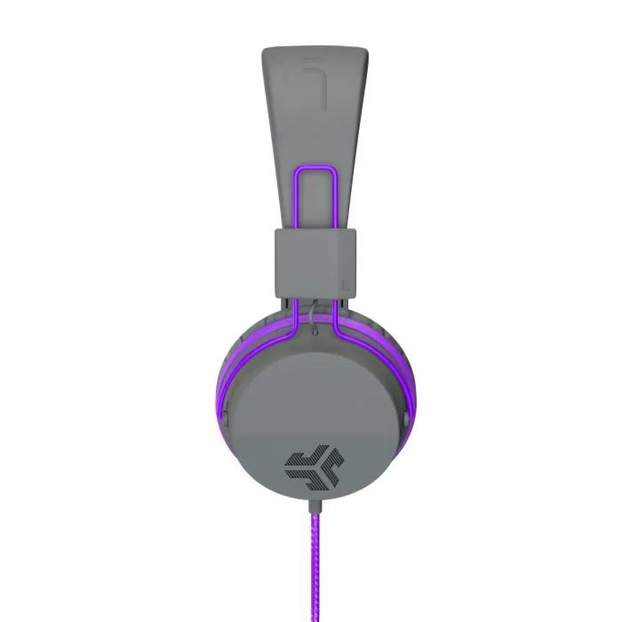 Навушники Jlab JBuddies Studio Kids Wired Graphite/Blue (IEUHJKSTUDIORGRYBLU6) зображення 2