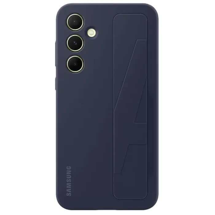 Чехол для мобильного телефона Samsung A55 Standing Grip Case Blue Black (EF-GA556TBEGWW) изображение 2