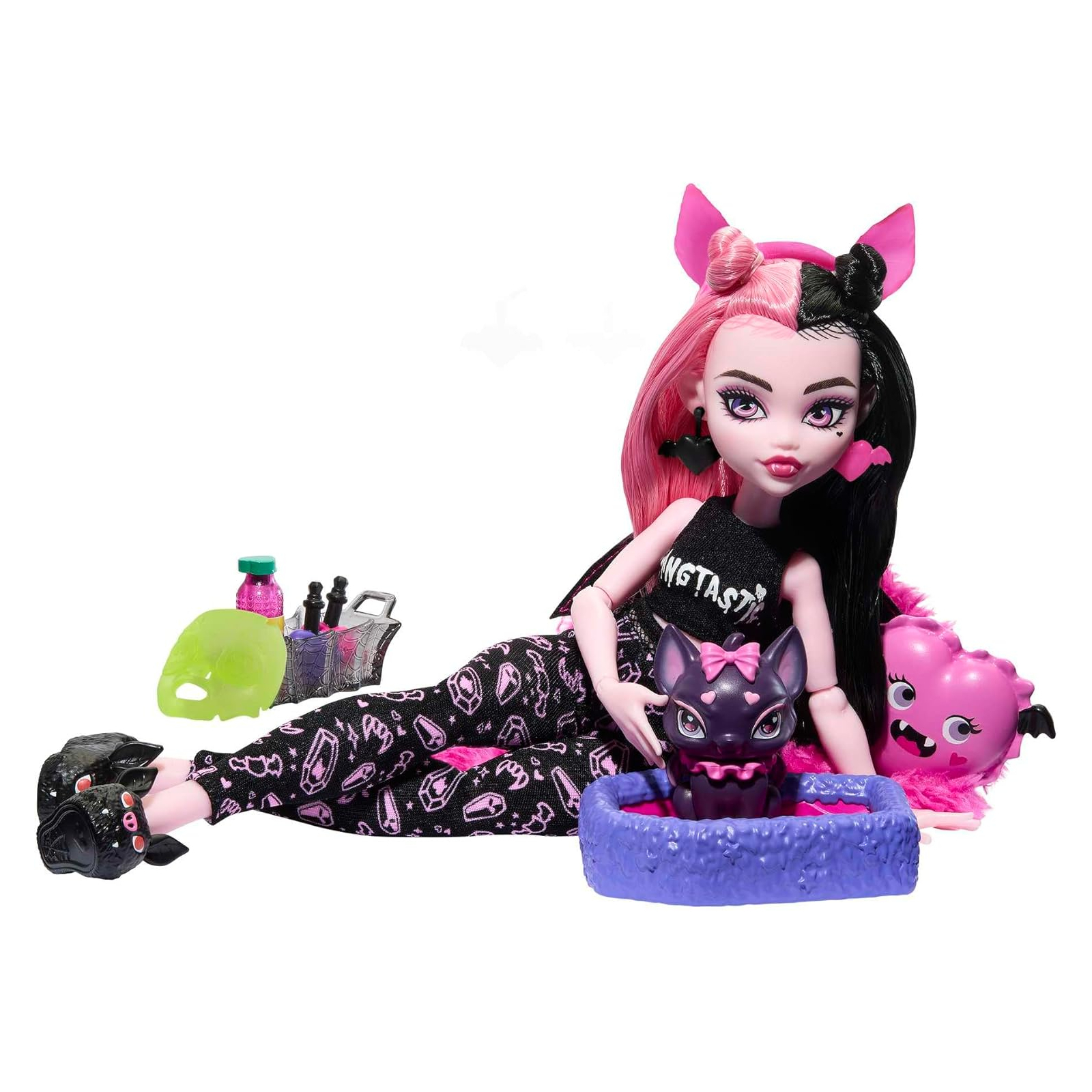 Лялька Monster High Дракулора Лячна піжамна вечірка (HKY66) зображення 2