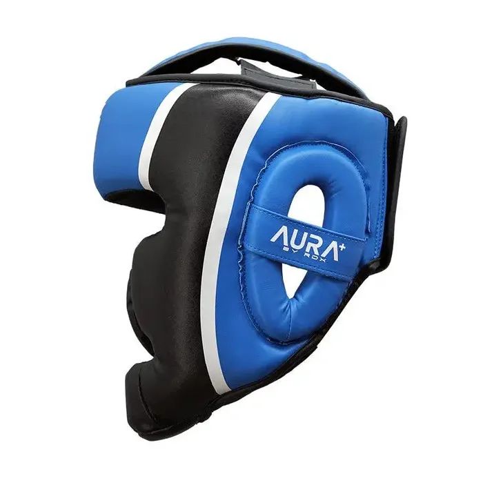 Боксерский шлем RDX Aura Plus T-17 Black Golden S (HGR-T17BGL-S+) изображение 6