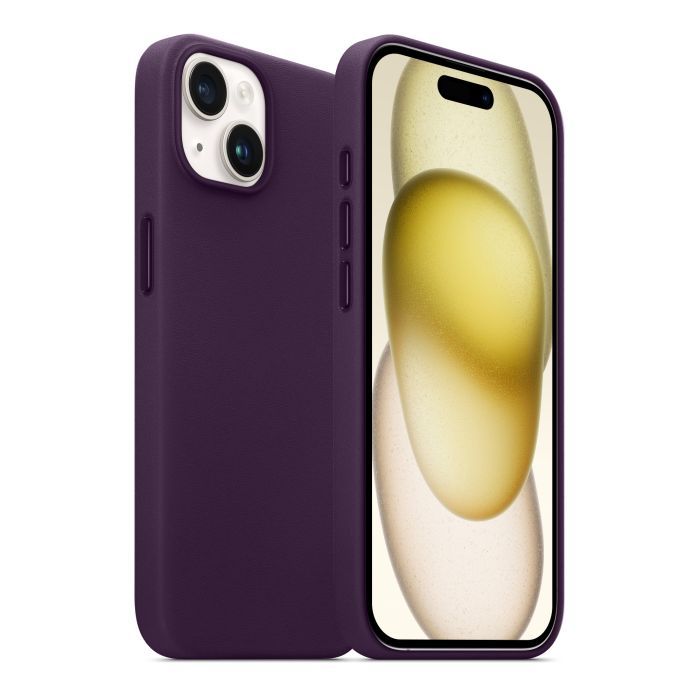 Чехол для мобильного телефона Armorstandart FAKE Leather Case Apple iPhone 15 Grey (ARM76289) изображение 3