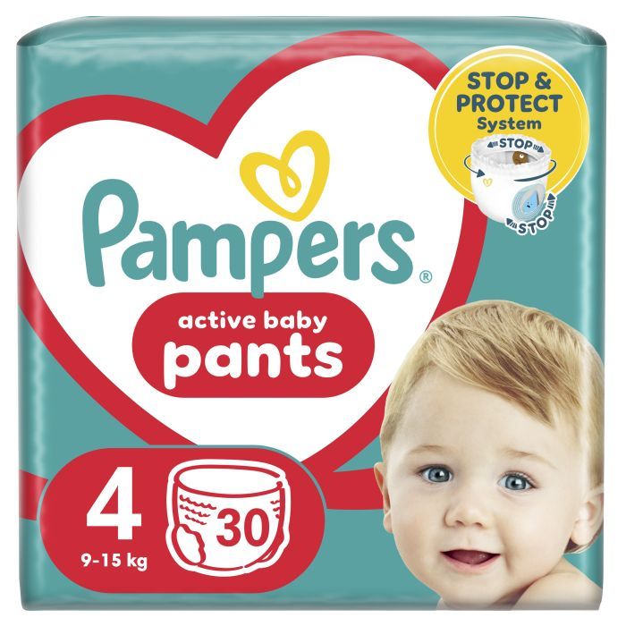 Подгузники Pampers трусики Pants Maxi Размер 4 (9-15 кг) 176 шт (8006540068557)