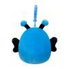 Мягкая игрушка Squishmallows на клипсе -Бабочка Вейверли 9 см (SQCP00220) изображение 4