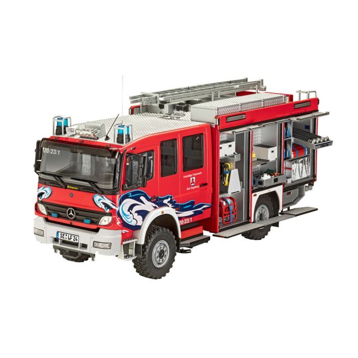 Збірна модель Revell Пожежна машина цистерна TLF 16/25 рівень 5 масштаб 1:24 (RVL-07586) зображення 2