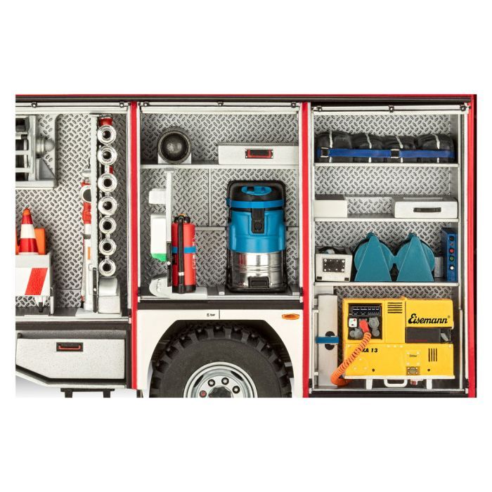 Збірна модель Revell Пожежна машина цистерна TLF 16/25 рівень 5 масштаб 1:24 (RVL-07586) зображення 4