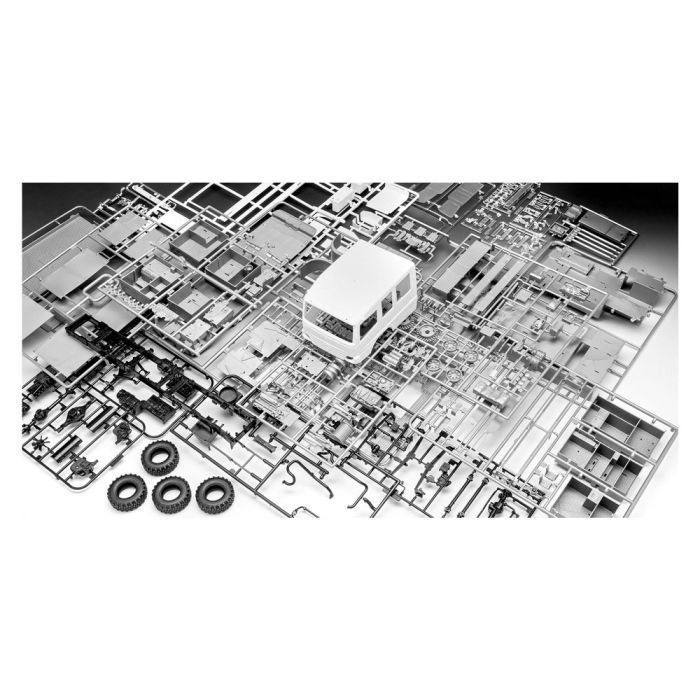 Збірна модель Revell Пожежна машина цистерна TLF 16/25 рівень 5 масштаб 1:24 (RVL-07586) зображення 7