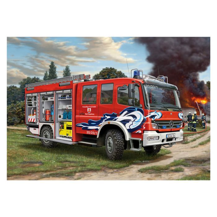 Збірна модель Revell Пожежна машина цистерна TLF 16/25 рівень 5 масштаб 1:24 (RVL-07586) зображення 8