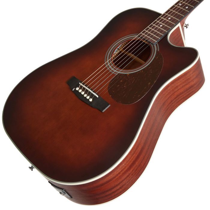 Гитара электроакустическая Cort MR500E Brown Burst (MR500E BR) изображение 2