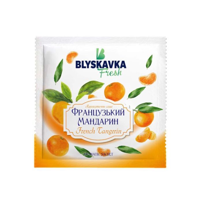 Ароматическое саше Blyskavka Fresh Французский мандарин 10 г (4820214192799)