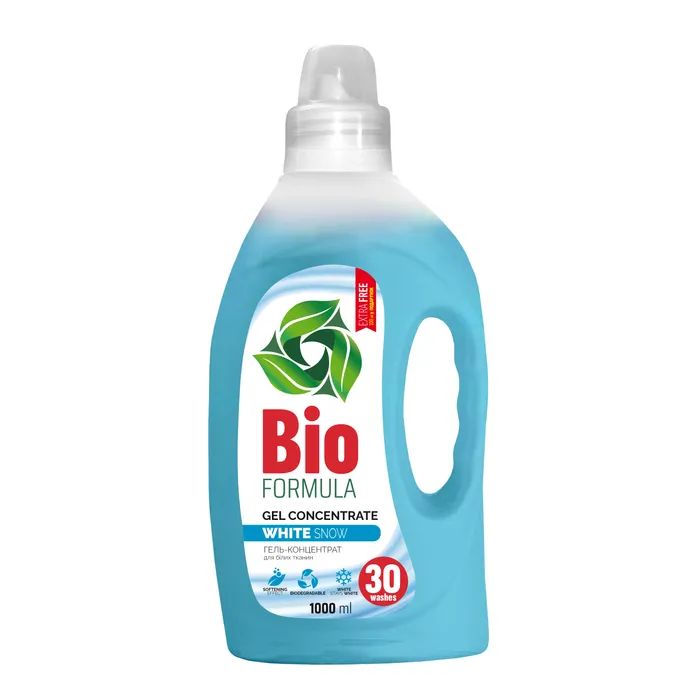 Гель для стирки Bio Formula White Snow Для белых тканей 1 л (4820168434839)