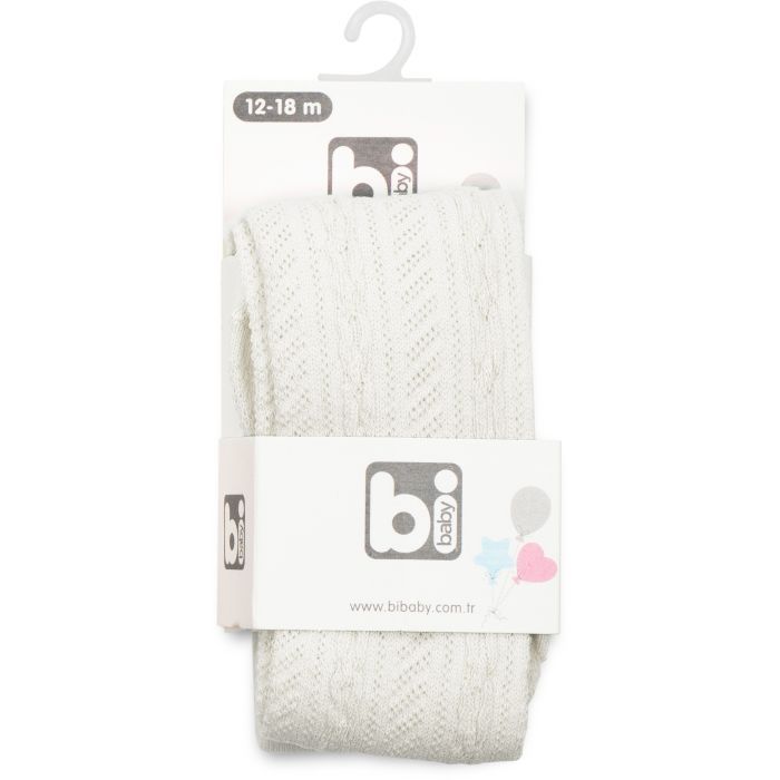 Колготки дитячі Bibaby ажурні (68146-80G-beige) зображення 2