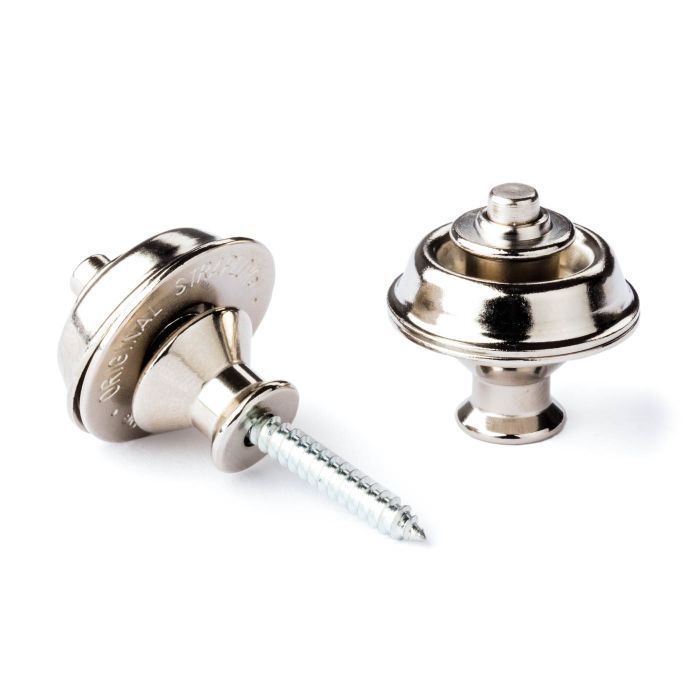 Стреплок для ремня Jim Dunlop Straplok Strap Retainers Dual Design - Nickel (SLS1031N)