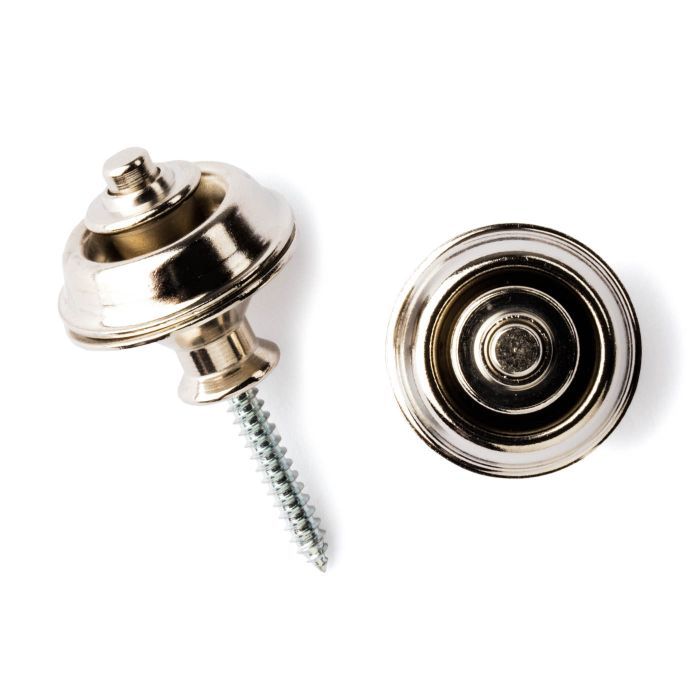 Стреплок для ремня Jim Dunlop Straplok Strap Retainers Dual Design - Nickel (SLS1031N) изображение 3