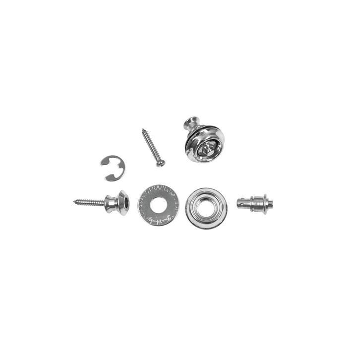 Стреплок для ремня Jim Dunlop Straplok Strap Retainers Dual Design - Nickel (SLS1031N) изображение 5