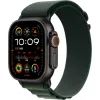 Смарт-часы Apple Watch Ultra 2 2024 GPS + Cellular 49mm Black Titanium Case with Dark Green Alpine Loop - Small (MX4Q3UL/A)