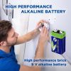 Батарейка EnerGenie Крона 6LR61 9V щелочная 1шт (EG-BA-6LR61-01) изображение 3