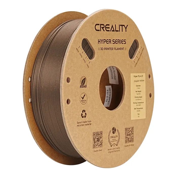 Пластик для 3D-принтера Creality PLA-CF 1кг, 1.75мм, dark green (3301060016)