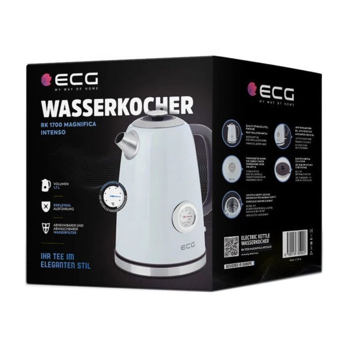 Электрочайник ECG RK 1700 Magnifica Intenso изображение 8