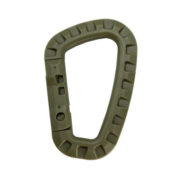 Карабин туристический Tramp Набір 3 шт пластикових Green (UTRA-304-green)