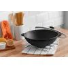 Сковорода Brizoll чавунна WOK з чавунною кришкою 3,7 л 280х96 мм (W28-1) изображение 7