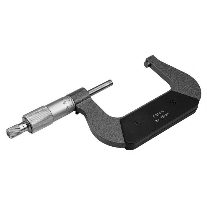 Микрометр Neo Tools с верньером 50-75 мм, ±0.01 мм/м (75-022) изображение 2
