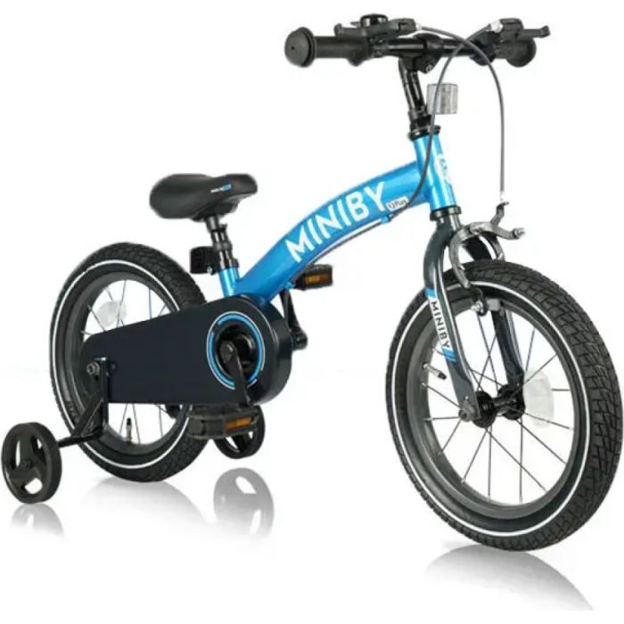 Дитячий велосипед QPlay біговел Miniby 3в1 Blue (CB01MiniByBlue)
