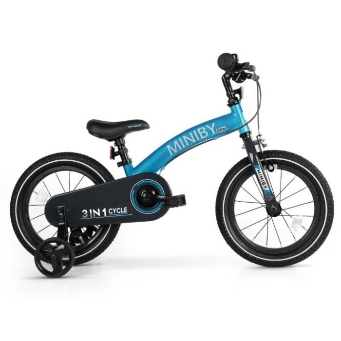 Дитячий велосипед QPlay біговел Miniby 3в1 Blue (CB01MiniByBlue) зображення 2