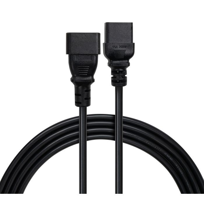 Кабель питания C19 to C20 1.8m 1.5mm2 copper Vinga (VYPCC19201815CU) изображение 2