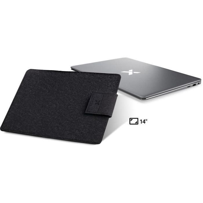 Чехол для ноутбука Vinga 14" NSF140 Gray (NSF140GY) изображение 4