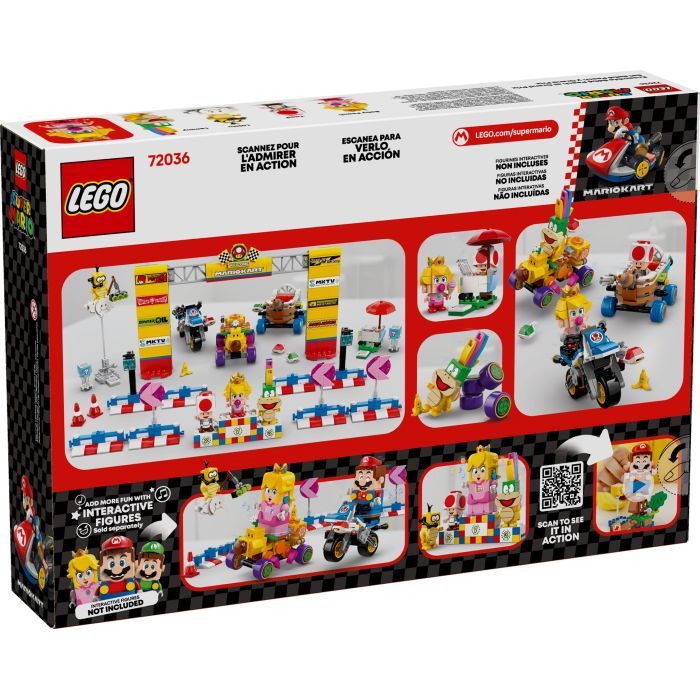 Конструктор LEGO Super Mario Mario Kart – Baby Peach & Grand Prix. Набор (72036) изображение 9