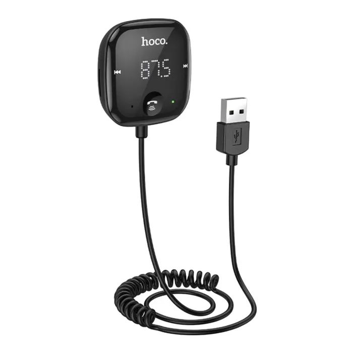 Bluetooth трансмиттер HOCO E65 Unity Car BT FM Transmitter Black (6931474748324) изображение 4
