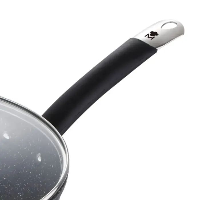 Сковорода MasterPro Home edition, Вок з кришкою, 28 см (BGMP-3289-BK) зображення 4