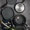 Сковорода MasterPro Home edition, Вок з кришкою, 28 см (BGMP-3289-BK) зображення 7