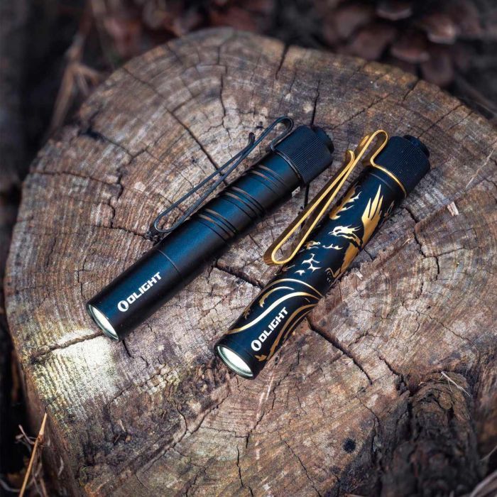 Фонарь Olight I3T 2 EOS Dragon & Phoenix Golden (0.0000.0843) изображение 8