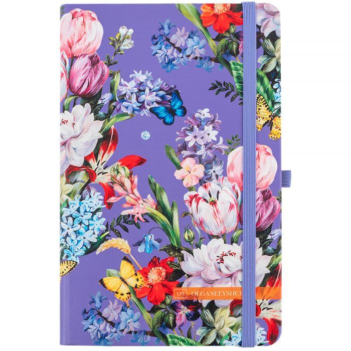 Книга записная Axent Partner Olga Selyshcheva, Secret Garden 125x195 мм 96 листов, клетка (8621-2-A-OS)