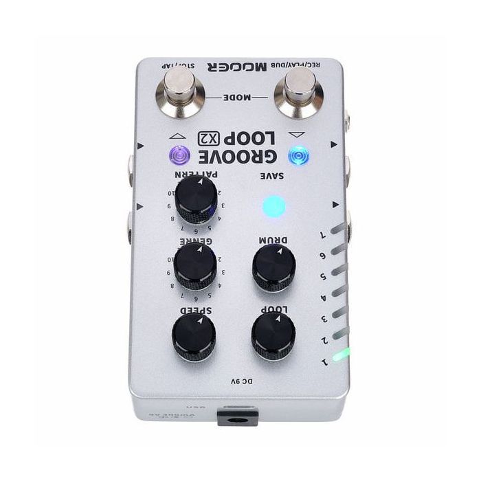Педаль эффектов Mooer Groove Loop X2 изображение 10