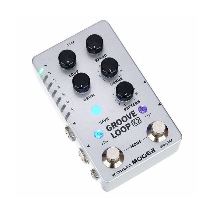 Педаль эффектов Mooer Groove Loop X2 изображение 2