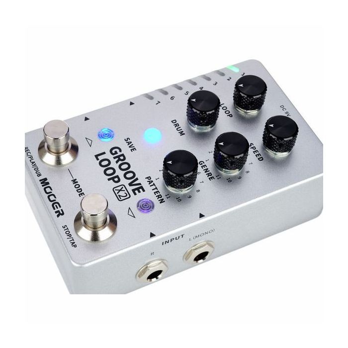 Педаль эффектов Mooer Groove Loop X2 изображение 8