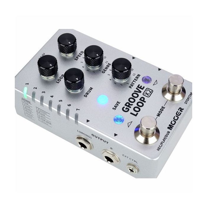 Педаль эффектов Mooer Groove Loop X2 изображение 9