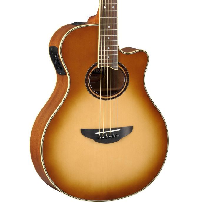 Гитара электроакустическая Yamaha APX700 II Sand Burst изображение 2