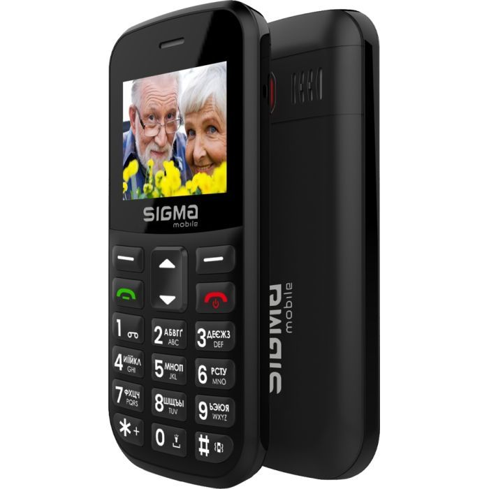 Мобильный телефон Sigma Comfort 50 EASY TYPE-C Black (4827798585214) изображение 5