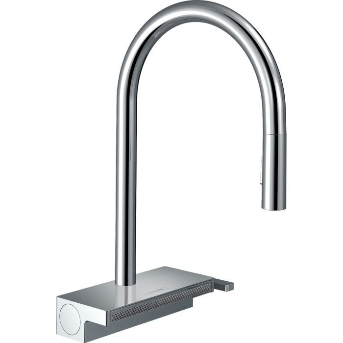 Смеситель Hansgrohe Aquno Select M81 , 22 см, хром (73837000)