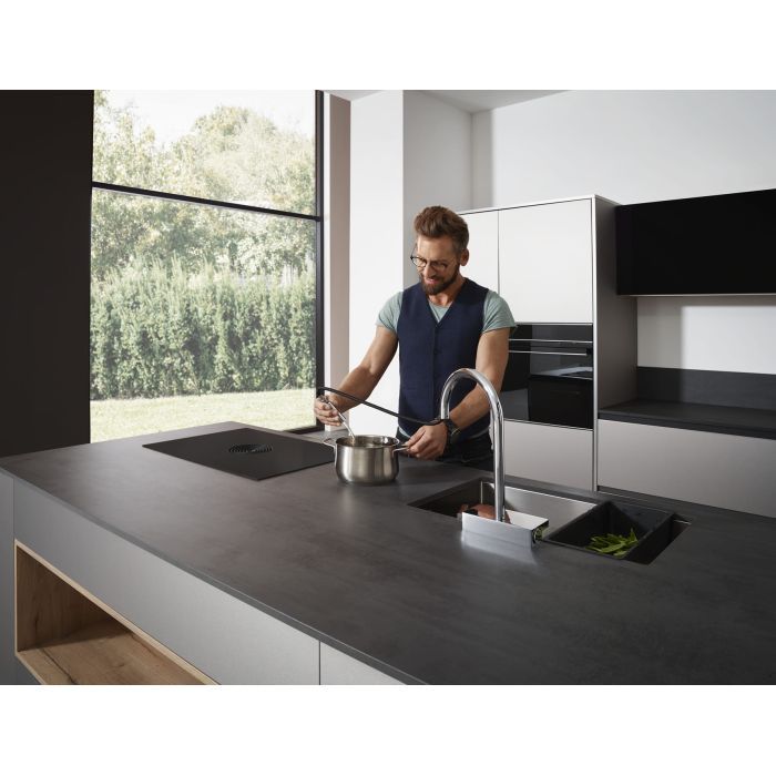 Смеситель Hansgrohe Aquno Select M81 , 22 см, хром (73837000) изображение 2