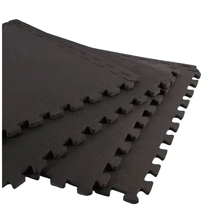 Коврик для фитнеса Toorx Interlocking 4 елементи 61х61х1,2 см Antracite (MAT-60) (931144) изображение 3