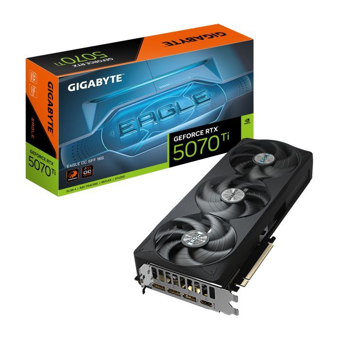 Видеокарта GIGABYTE GeForce RTX5070 Ti 16GB EAGLE OC SFF (GV-N507TEAGLE OC-16GD) изображение 10